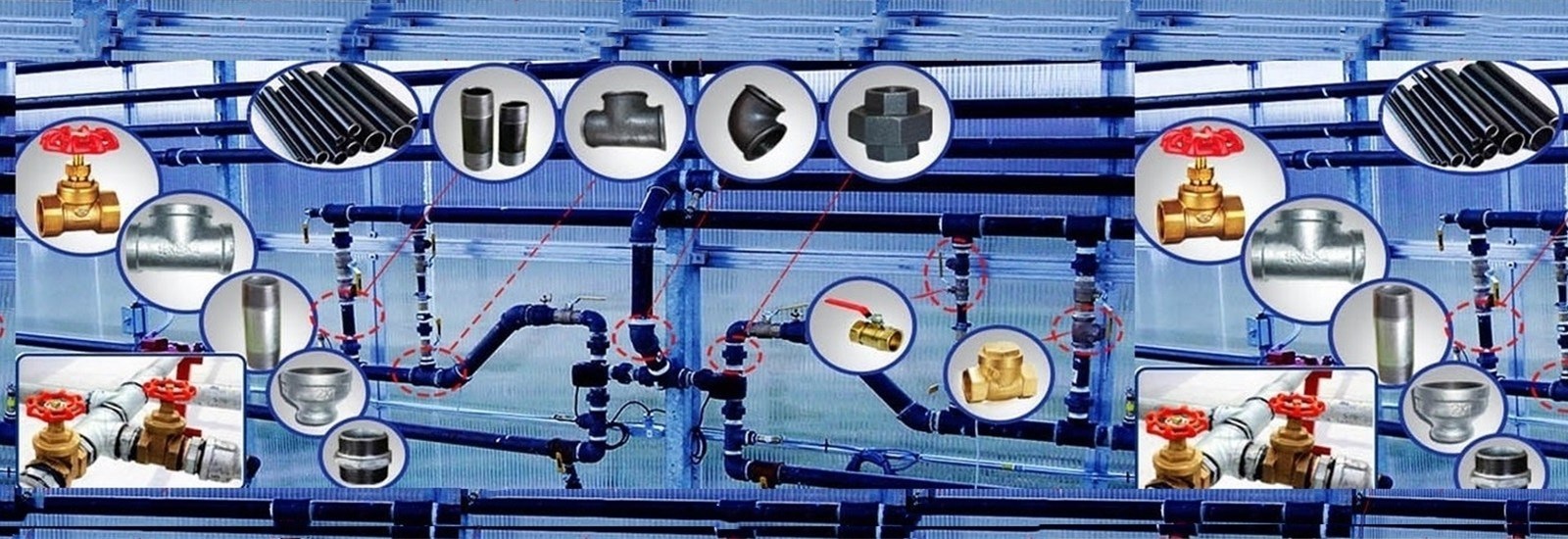 Łączniki rur do spawania doczołowego
