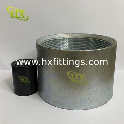 Chiny EN 10241 Welded or seamless thread pipe coupling for use in steel pipe joints China manufacturer dostawca