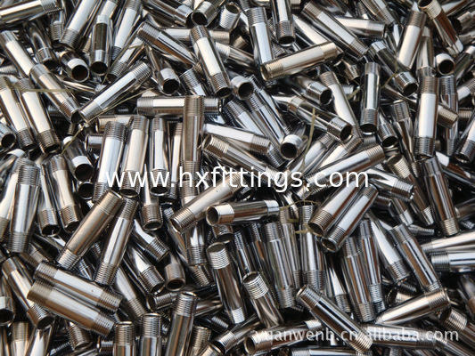 Welding galvanized steel pipe nipples manufacturer