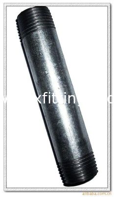 1/2-8,black LONG steel pipe nipples
