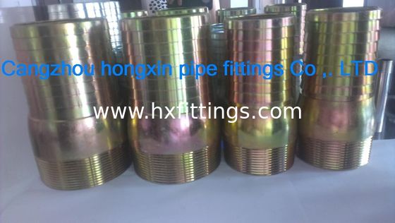Galvanized swage nipples，king nipples，Products are customized