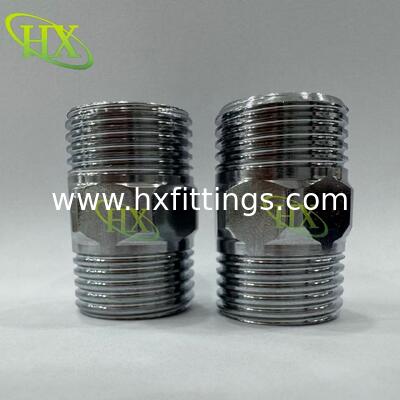 Forged Stainless steel  304 Hex Nipple external  thread pipe nipple