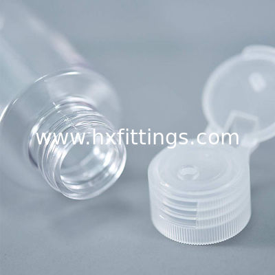 Wysokiej jakości 25mm 28mm 28/410 20/410 Dostosowana mała zakrętka do butelki z tworzywa sztucznego, zakrętka typu flip top dostawca